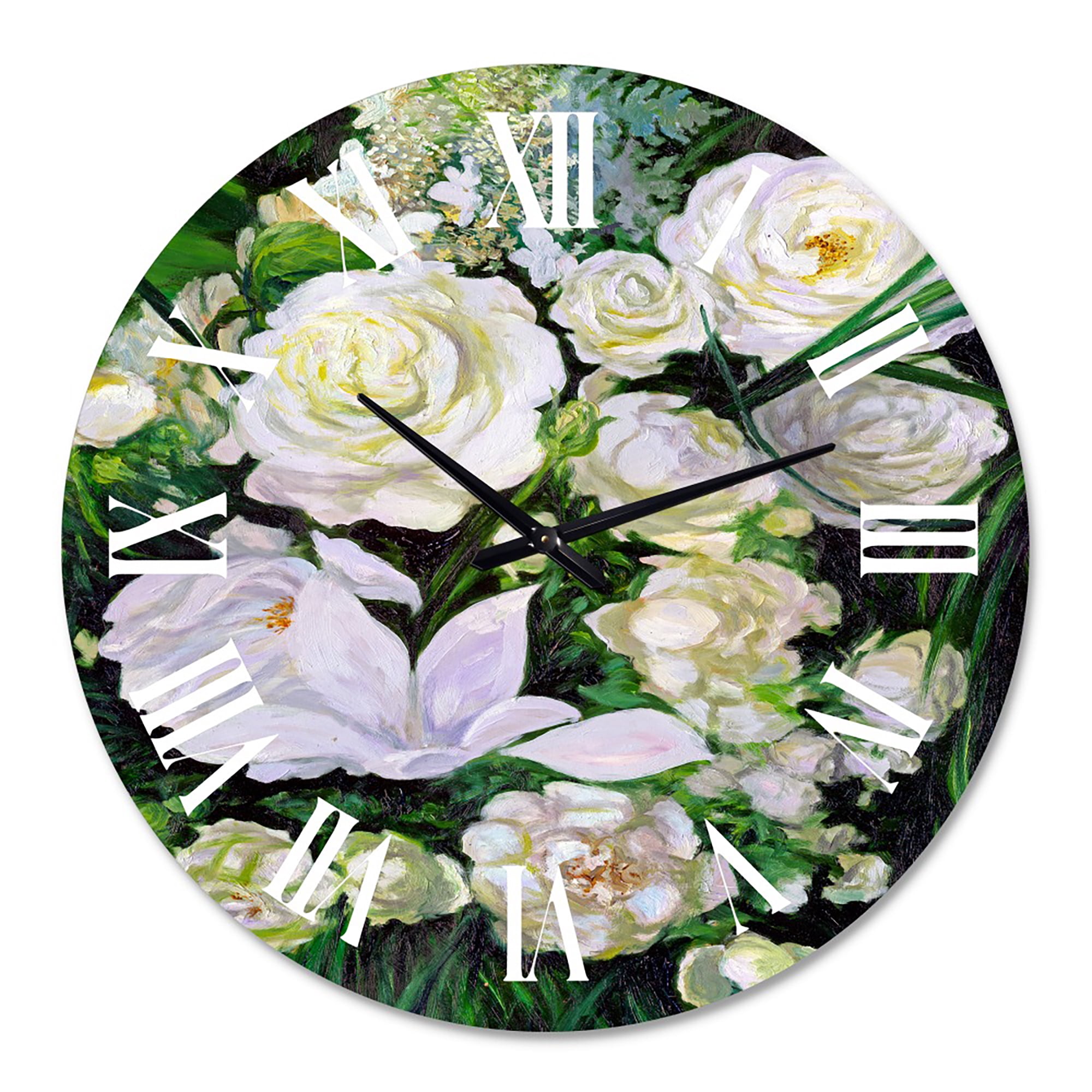 Designart 1 in Quartz Traditional Wall Clock
