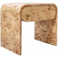 thumbnail image 2 of Meridian Furniture Cresthill Burl Wood Night Stand, 2 of 17
