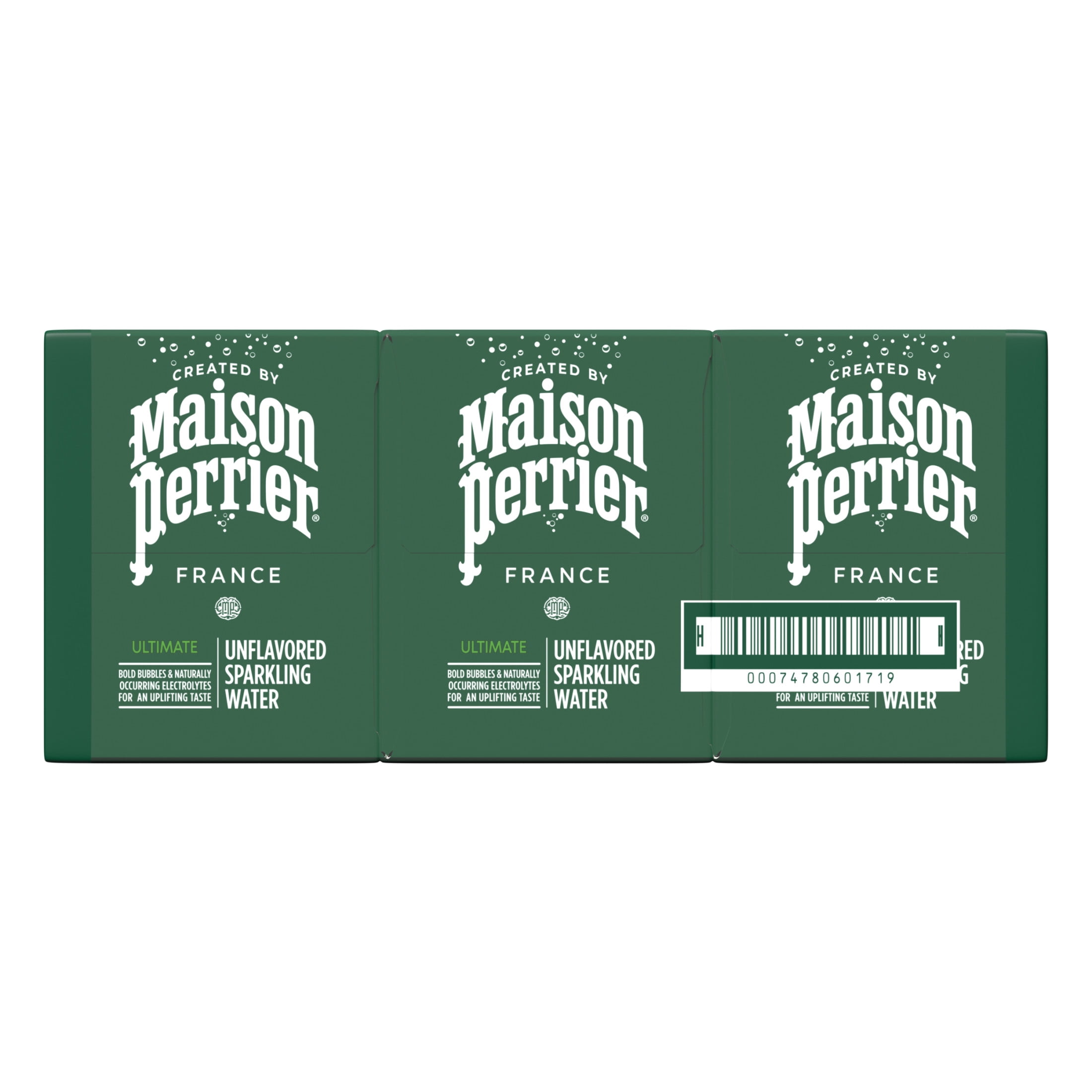 Maison Perrier Ultimate Unflavored Sparkling Water, 11.15 fl oz, 24 Pack Cans