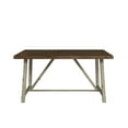 Better Homes and Gardens Collin Wood and Metal Dining Table