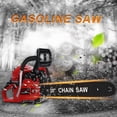 thumbnail image 5 of YNCE 58CC Gas Chainsaw, 20 Inch Chain Saw with 2 Stroke Engine, Gas Power Chainsaw with Non-Slip Handle, 550ml Fuel Tanks for For Forest, Garden, Farm Tree and Wood Cutting Use, 5 of 10