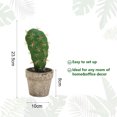thumbnail image 2 of Artificial cactus plant potted creative indoor small decoration simulation flower, 2 of 5