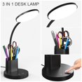 thumbnail image 2 of Lámpara de escritorio LED Vicsoon, 3 modos de color, brazo ajustable en 360°, 2 of 8