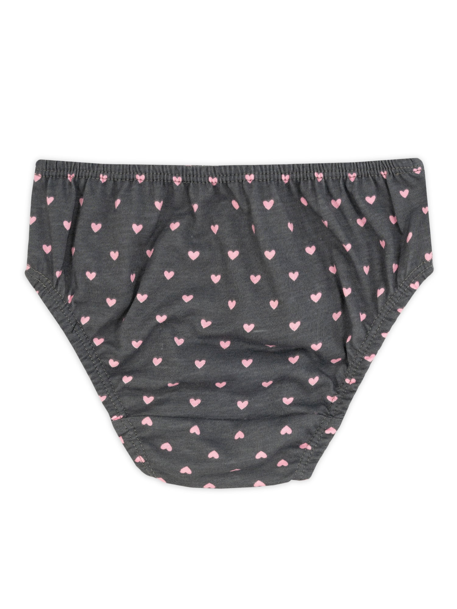 Wonder Nation Toddler Girls' Underwear Briefs, Sizes 4T-5T, Multi-Color (10 Per Pack)