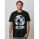 thumbnail image 1 of Camiseta de algodón con estampado extraterrestre de OVNI y Sasquatch Lunar para hombre. Elegante, suave y cómoda, ideal para verano, para adultos, hombres, mujeres, adolescentes, jóvenes y para el tie, 1 of 7