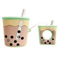 thumbnail image 1 of Funda Protectora De Silicona Compatible Con Airpods 1/2 Perla Forma De Té De La Leche Funda Protectora Inalámbrica Para Auriculares Funda Anticaída seitruly EL016884-01, 1 of 5