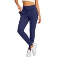 thumbnail image 6 of Ahabrexf High Waisted Workout Leggings for Women, Slim Fit, Polyester Spandex Blend, Fashion Casual, 1 PC, 6 of 9