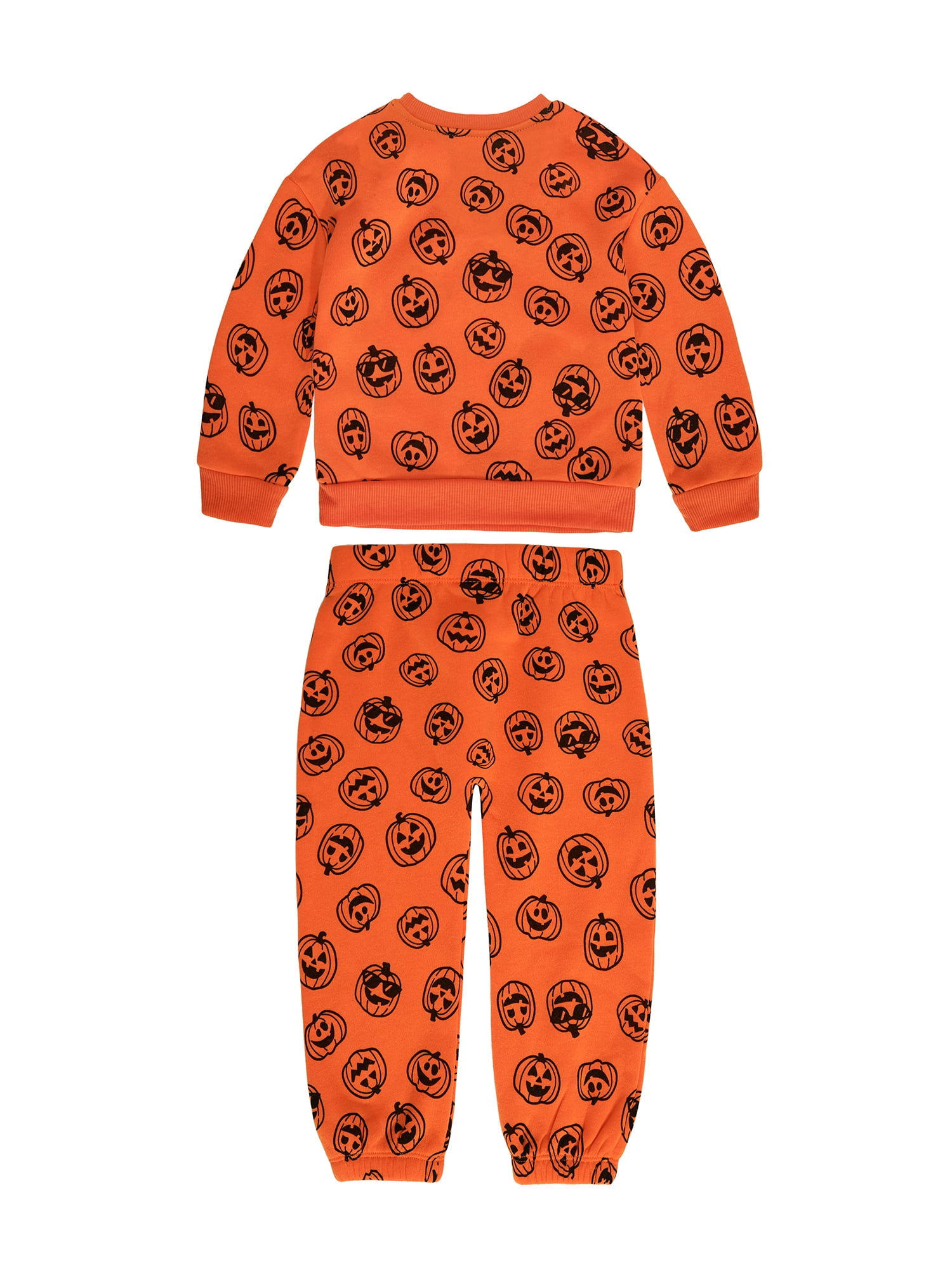Halloween Toddler Boys Sweatshirt and Sweatpants Set from Way To Celebrate, 2-Piece, Sizes 2T-5T