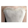thumbnail image 5 of Short Wedding Dresses Modern Boning Spaghetti Strap A Line Tea Length White Bridal Gown, 5 of 7