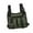 Green, variant on Chest Front Bag Functional Waist Bag Oxford Cloth Light Bags Adjustable Pockets Vest for Men Women Camping Night Running Sports Workout Blue