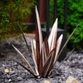 thumbnail image 3 of Large Tequila Rustic Sculpture, Rustic Metal Agave Plants for Outdoor Patio Yard, Home Decor Hand Painted Metal Agave,H, 3 of 8