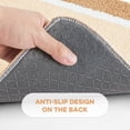 thumbnail image 3 of Onekawa Bathroom Rug 16" x 24", Soft Absorbent Microfiber Non Slip Bath Mat, Machine Washable Bathroom Floor Rug for Shower, Tub, Sink, Brown, 3 of 9