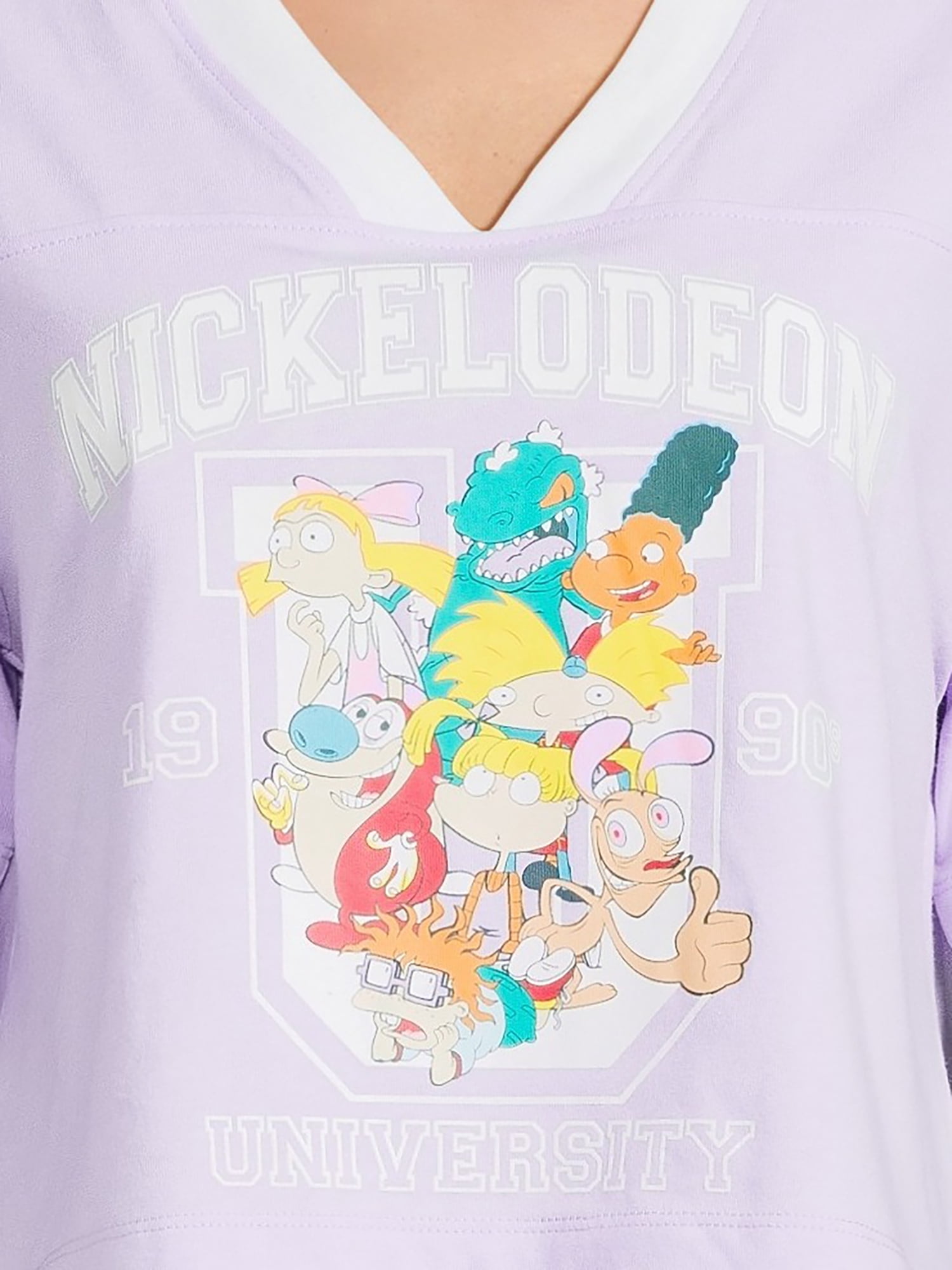 Nickelodeon Juniors' Skimmer Graphic Tee with Short Sleeves, Sizes XS-XXXL