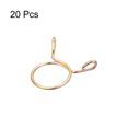 thumbnail image 3 of Unique Bargains Fuel Line Hose Clips, 20 Pack 20mm 65Mn Steel Single Wire Tubing Spring Clamps, 3 of 5