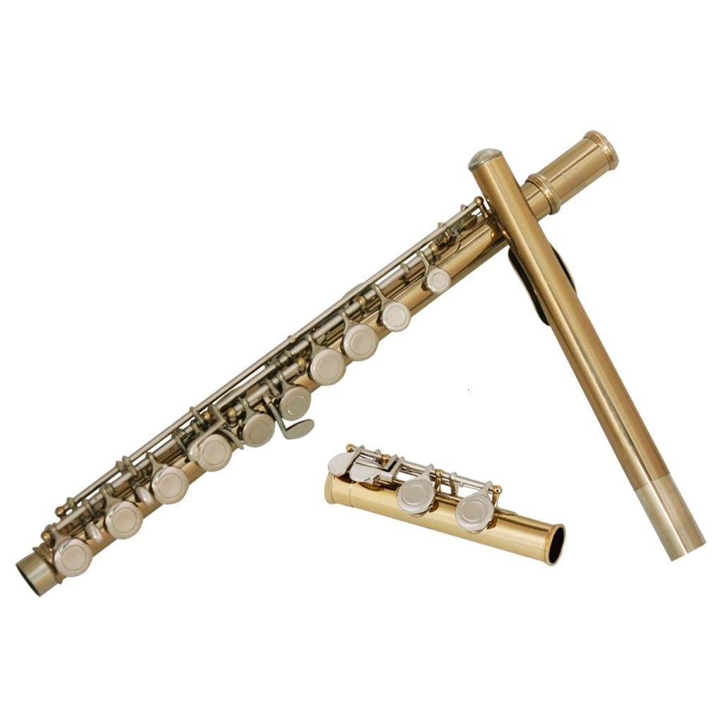 SDFGTstore 16 Closed Holes Flute C Key Flute Concert Performances Flute Woodwind Instrument