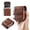Brown, variant on TJS Pouch Case for Motorola Razr 2026/2025/2024/Razr+ 2024/Samsung Galaxy Z Flip 7/6/, Magnetic Closure Flap Holder PU Leather Belt Clip Pouch for Samsung Z Flip Series / Motorola RAZR Series (Brown)