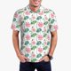 thumbnail image 1 of Fotbe Lotus Flower Camiseta Polo de Golf para Hombre con Estampado – Camisa Deportiva Transpirable con Cuello Abotonado-X-Large, 1 of 6