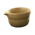 thumbnail image 3 of Cuenco de cerámica para matcha, cuenco tradicional de con vertedor, cuencos para mezclar matcha hechos a mano, para el salón de té en Beige, 3 of 8