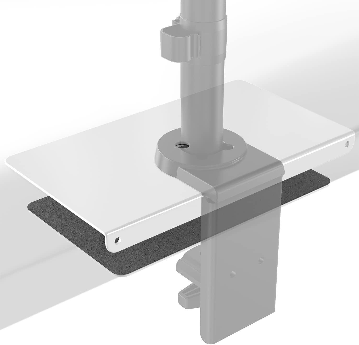 Computer Monitor Arm Clamp, C Bracket Clamp, Steel Reinforcement, Compatible with Most Monitor