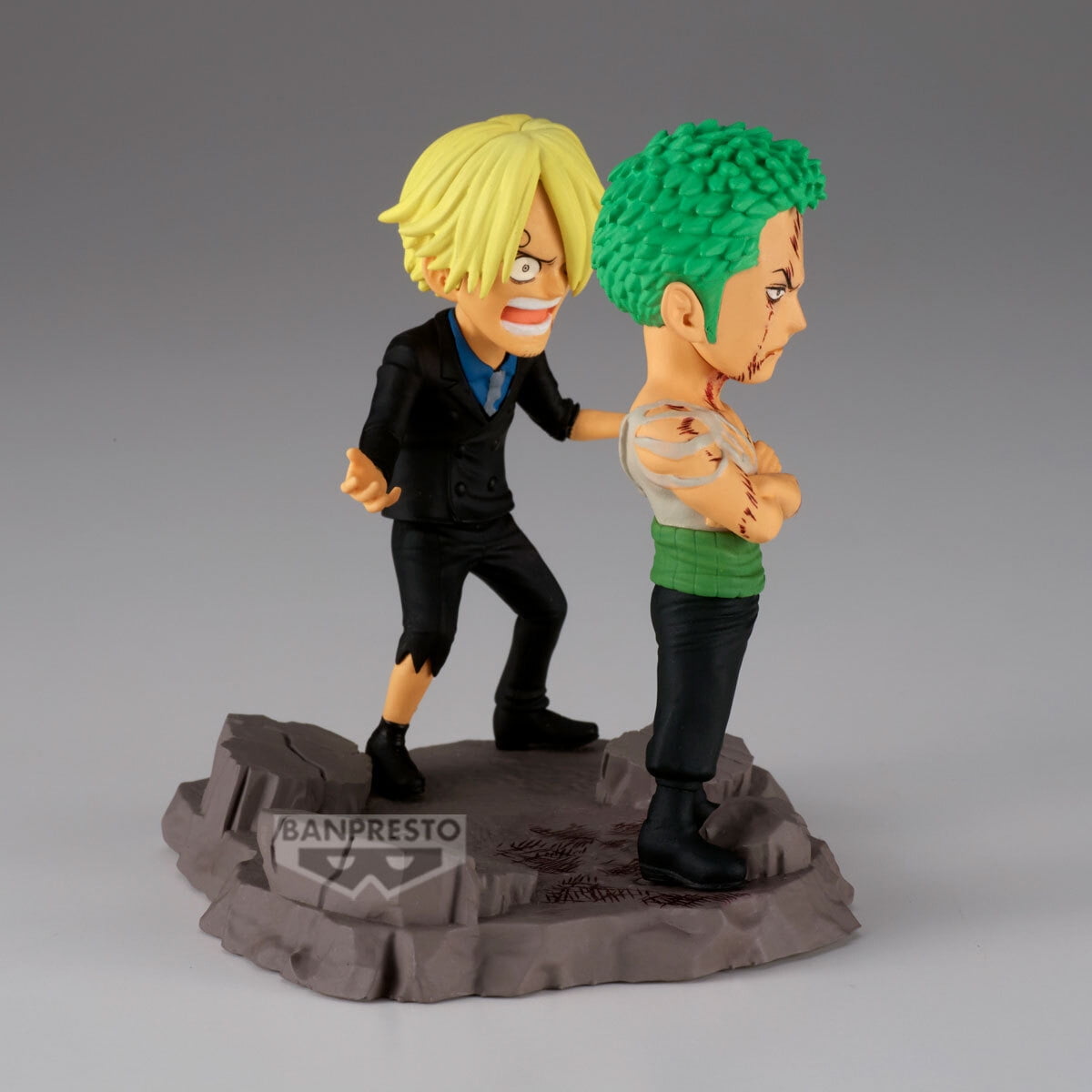 Banpresto - One Piece - World Collectable Figure: Log Stories - Roronoa Zoro & Sanji "...NOTHING...AT ALL!!!!"