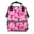 thumbnail image 1 of Fotbe Poodle Dog Mochila Maternidad - Lona de Sarga Impermeable, Mochila de Pañales de Gran Capacidad con Múltiples Bolsillos y Correas Ajustables, 1 of 6