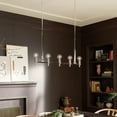 thumbnail image 6 of Kichler Lighting - Torvee - 5 Light Linear Chandelier In Art Deco Style-21.25, 6 of 11