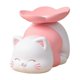 thumbnail image 4 of Figura de Resina Soledad con Bandeja Escultura de Animal para Frutos Secos Gato y Rosa, 4 of 10