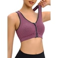 thumbnail image 3 of DODOING Sports Bra for Women, Sexy Cutout Crop Workout Tops for Women with Removable Padded Cups Training Yoga Active Bra, 3 of 8