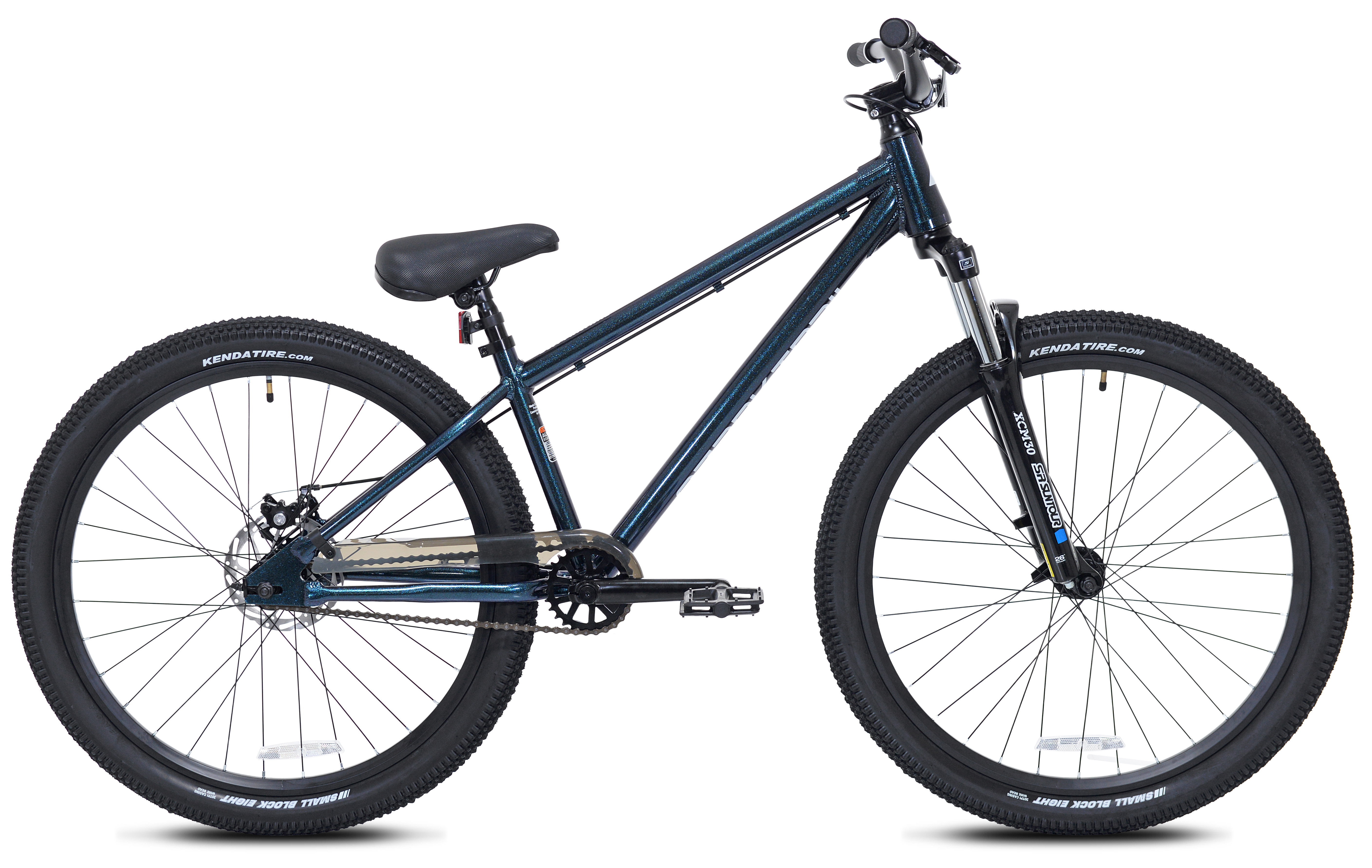 Ozark Trail 26" DJ.1 Airtime Dirt Jump Bike, 26" Wheels, Fits Teen & Adult Riders 5'2"-5'10", Blue, Teen & Adult, Unisex, Online Only