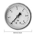 thumbnail image 4 of Water pressure meter Thread mount manometer Oil pressure gauge Air compressor meter Fuel pressure tester, 4 of 6