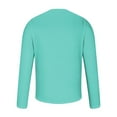 thumbnail image 5 of Dovford Long Sleeve T Shirt Men Crewneck Solid Tops Stylish Active Shirt Big and Tall Men Casual Workout Fitness Pullover 2025, 5 of 5