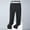 Black # Mens Pants, variant on Sport Pants for men Quick Dry Lightweight Pockets Athletic Ice Silk Straight Leg Pantalones Mens Track Pants