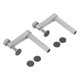 thumbnail image 3 of Uadme Abrazadera para Carpintería, Abrazadera para Perros De Banco De 2 Piezas, Abrazadera Rápida con Orificio para Perros De Aleación De Aluminio De 19 Mm para Carpintería, 3 of 14