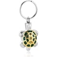 thumbnail image 6 of Turtle Urn Keychain for Ashes Stianless Steel Cremation Locket for Ashes Keepsake Memorial Jewelry, 6 of 7