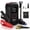 Black, variant on RSH Portable Car Jump Starter with Air Compressor, 4000A Peak 600A Current, 12000mAh Battery Booster Pack, Black