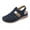 Blue, variant on Puntoco Women'S Sandals Clearance,Women'S Ladies Casual Hollow Out Platforms Shoes Wedges Sandals Black