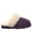 Gothic Grape, variant on Women's Loki Hickory Size 7 | Soft Suede Indoor & Outdoor Slippers | Comfortable & Lightweight Footwear for Women