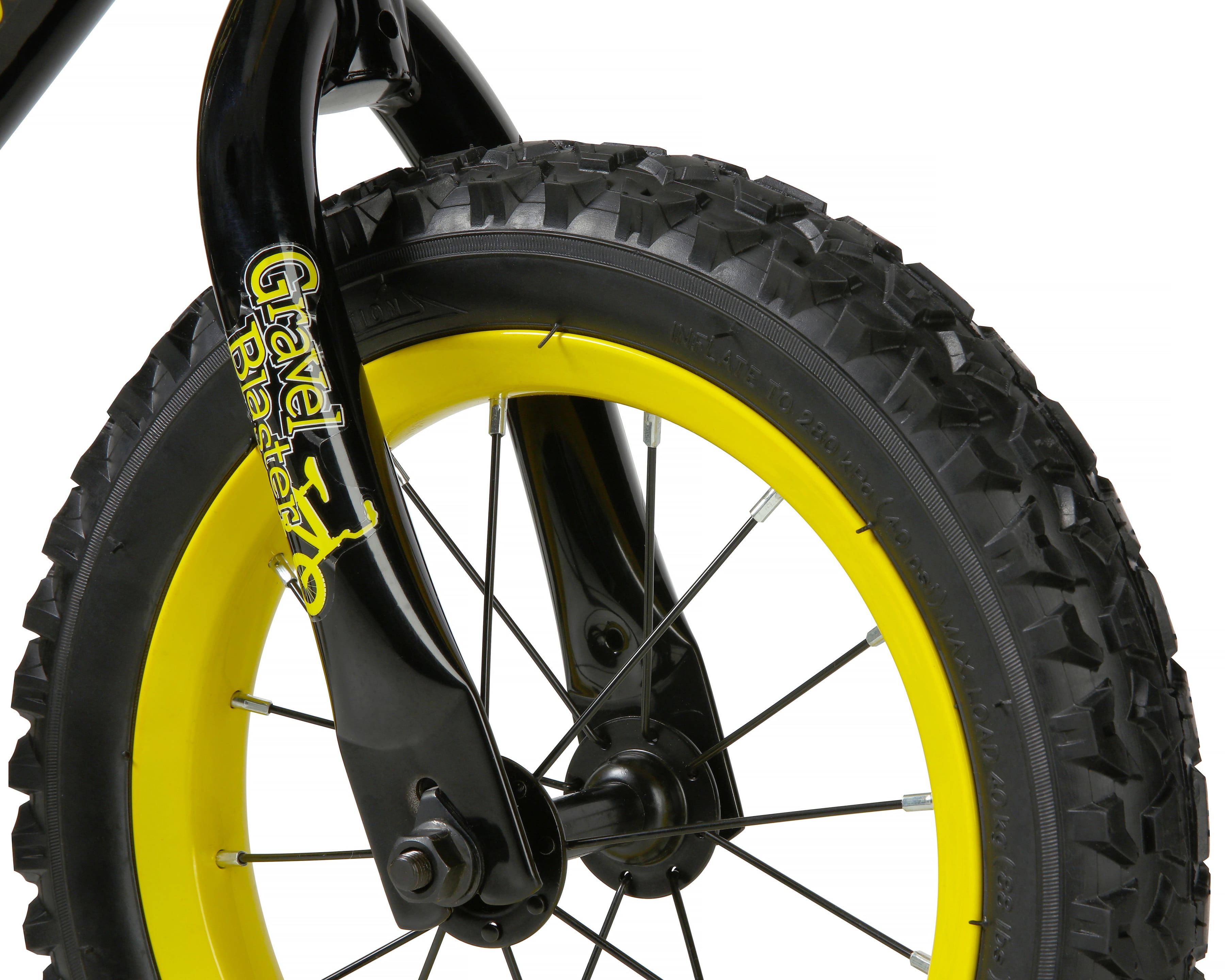 Dynacraft Magna Gravel 12-Inch Boys BMX Bike For Age 3-5