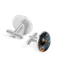 thumbnail image 3 of Elk Formal Attire Essential: Stainless Steel Men's Cufflinks Set for Suits and Dress Shirts, 3 of 6