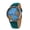 Green, variant on World Map Watch, Vintage Leather Strap Quartz Watch with Airplane Second Hand, Unisex Travel Watches for Women, Fashion Map Dial Wrist Watch with Leather Band, Novelty Watch Gift