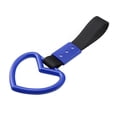 thumbnail image 1 of SPRING Heart shaped Car Electrostatic Strap Decorative Hanging Ring Rear Bumper Ring black + blue, 1 of 1