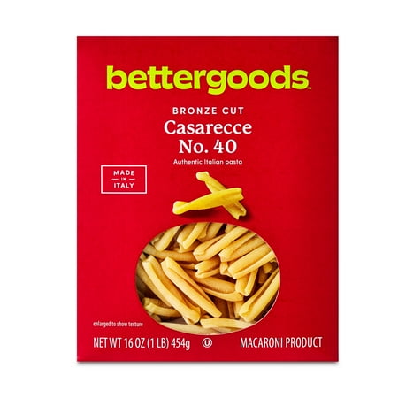 bettergoods Bronze Cut Casarecce Pasta  No. 40  16 oz