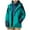 Green, variant on Honeeladyy Women Detachable Cap And Windproof Thick Three-in-one Jacket Outdoor Sports Warm Jacket