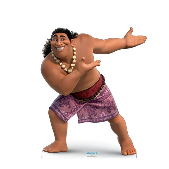 Cardboard People Moni Life Size Cardboard Cutout Standup - Disneys Moana 2 (2024 Film)