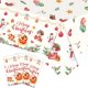 thumbnail image 4 of White Christmas Party Tablecloth Party Decoration Disposable PE Tablecloth, 4 of 5