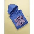 thumbnail image 3 of Super Mom Retro Hoodie Women -Image by Shutterstock, Female Small, 3 of 4