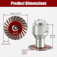 thumbnail image 6 of 1.57" Diamond Saw Blades Set, Multi-Functional Professional Mini Cutting Disc Wheels , Super Thin Dry Wet Diamond Blades for Cutting Tile Porcelain Granite Marbles (6pcs), 6 of 7