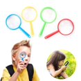 thumbnail image 2 of Mini 2 Inch Handheld Magnifier Portable Magnifier Reading Plastic Pocket Kids Magnifying Outdoor Toys, 2 of 5