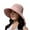 Pink, variant on fatyb Women's Summer Sun Hats Wide Brim Sun Protection Outdoor Bucket Hats for Beach Fishing Hiking