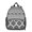Black-74, variant on Rustic Style Nordic Boho Waterproof School Backpack with Double Zipper Sliders